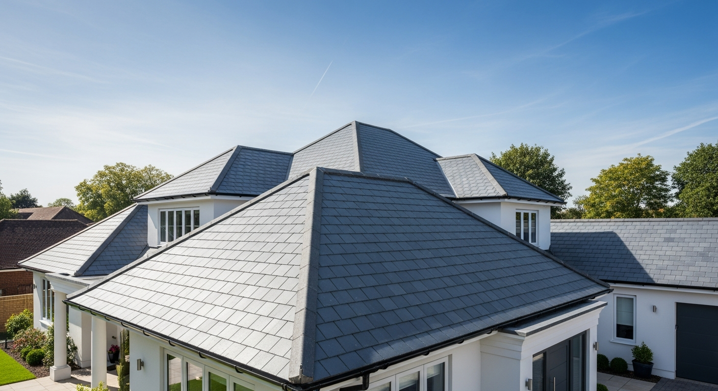 New tiled roof installation in Canterbury, Kent - StoneRidge Roofing