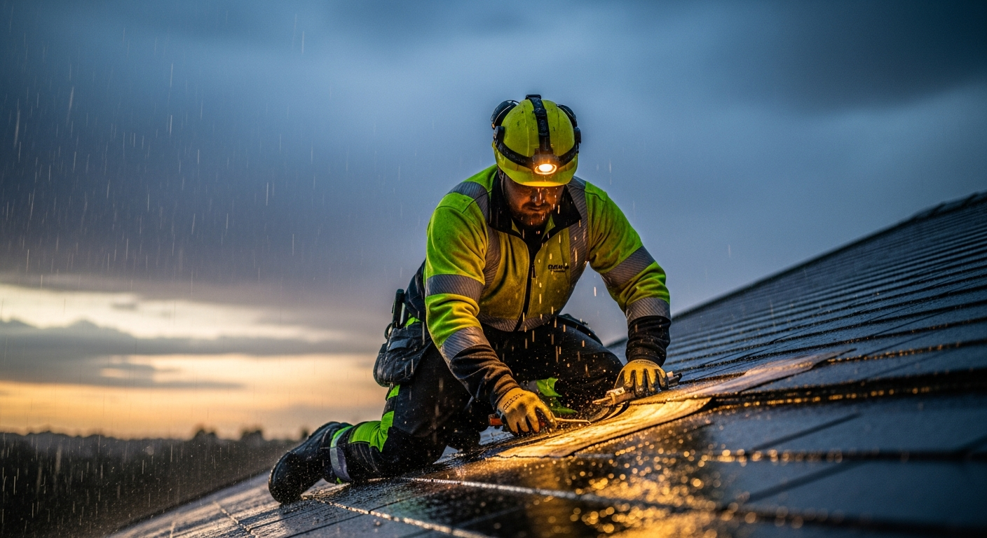 Emergency Roof Repairs in Canterbury: What to Do When Your Roof Is Damaged