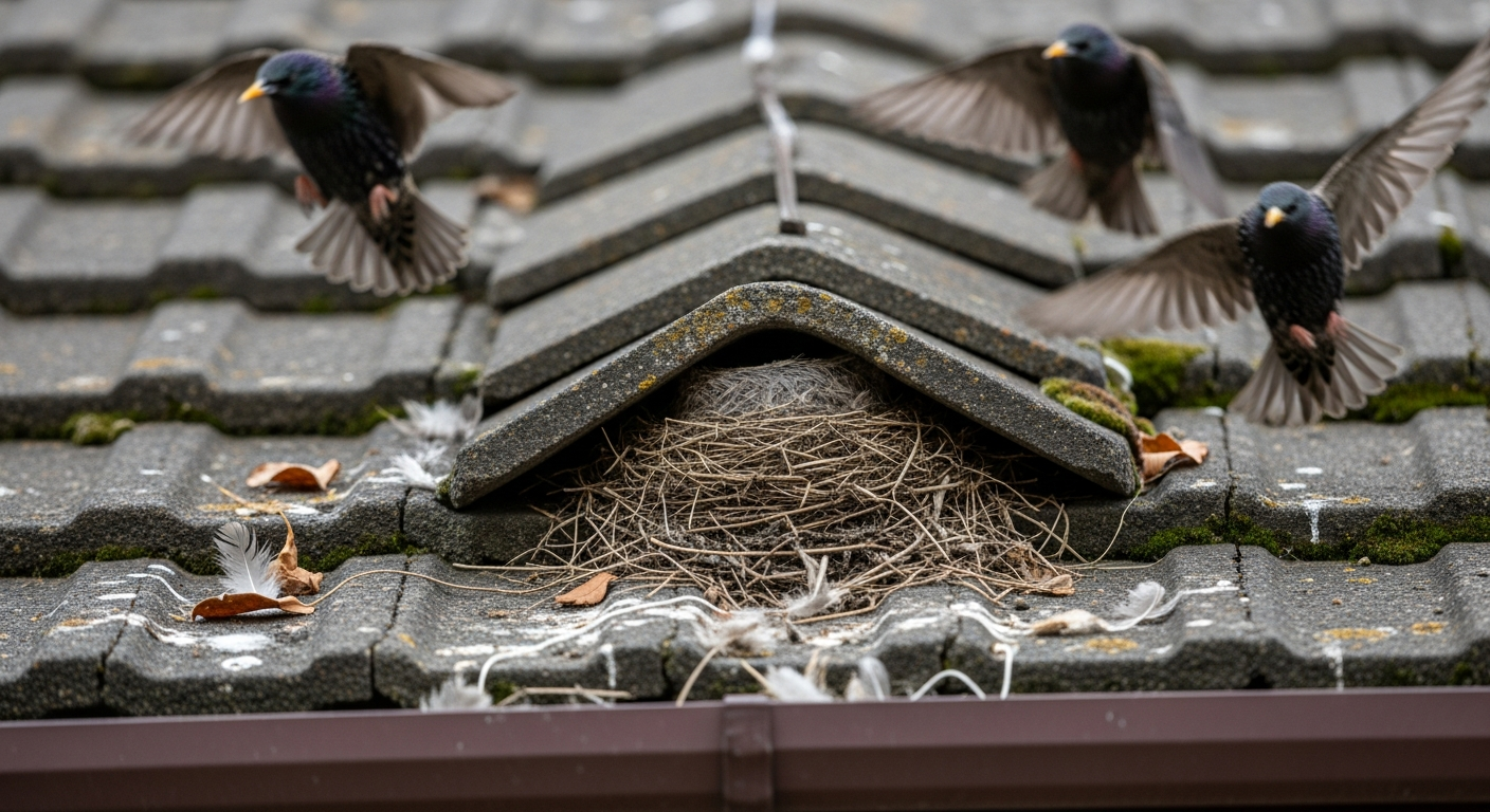 Bird Damage to Your Kent Roof: Identification & Repair Options