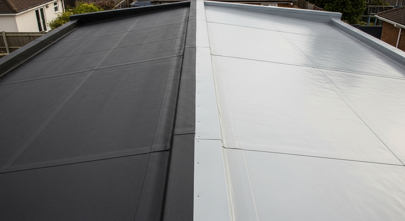EPDM vs GRP Flat Roofing: Which Is Better in Kent?
