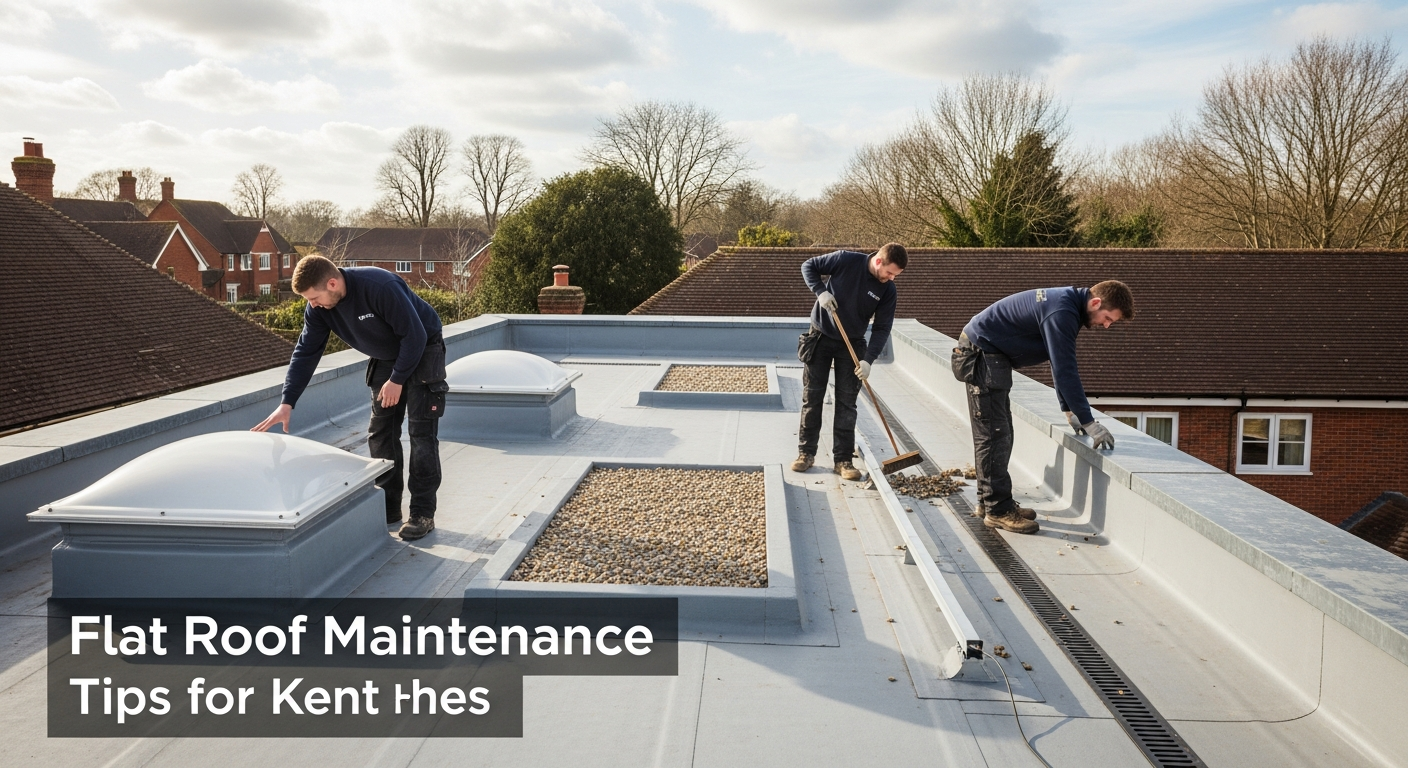 Flat Roof Maintenance Tips for Kent Homes
