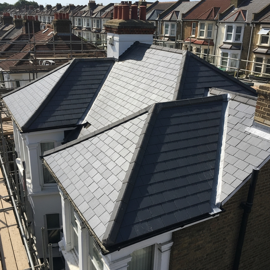 New Roof Installation with Leadwork Renewal